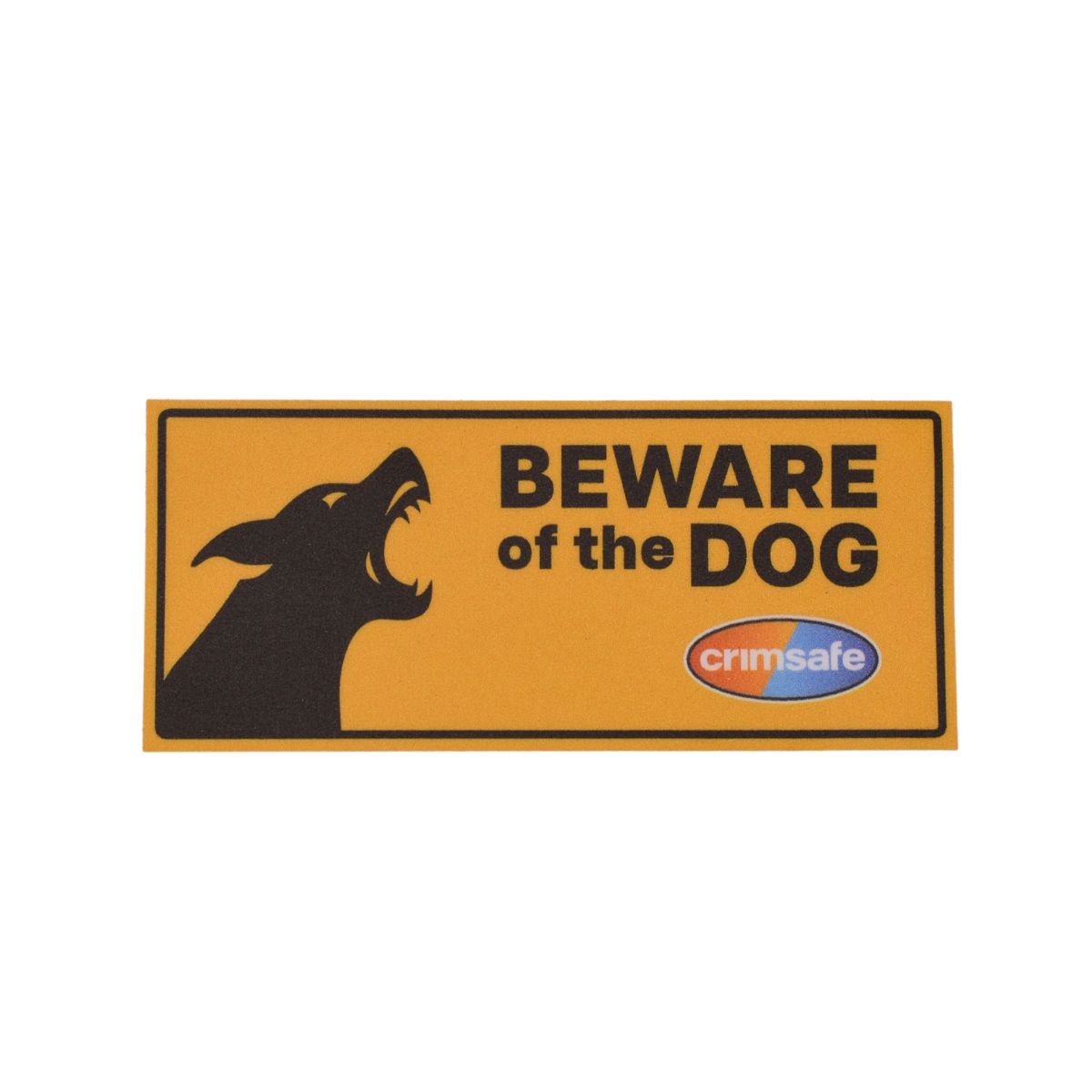 Beware of Dog - Sign & Sticker Bundle