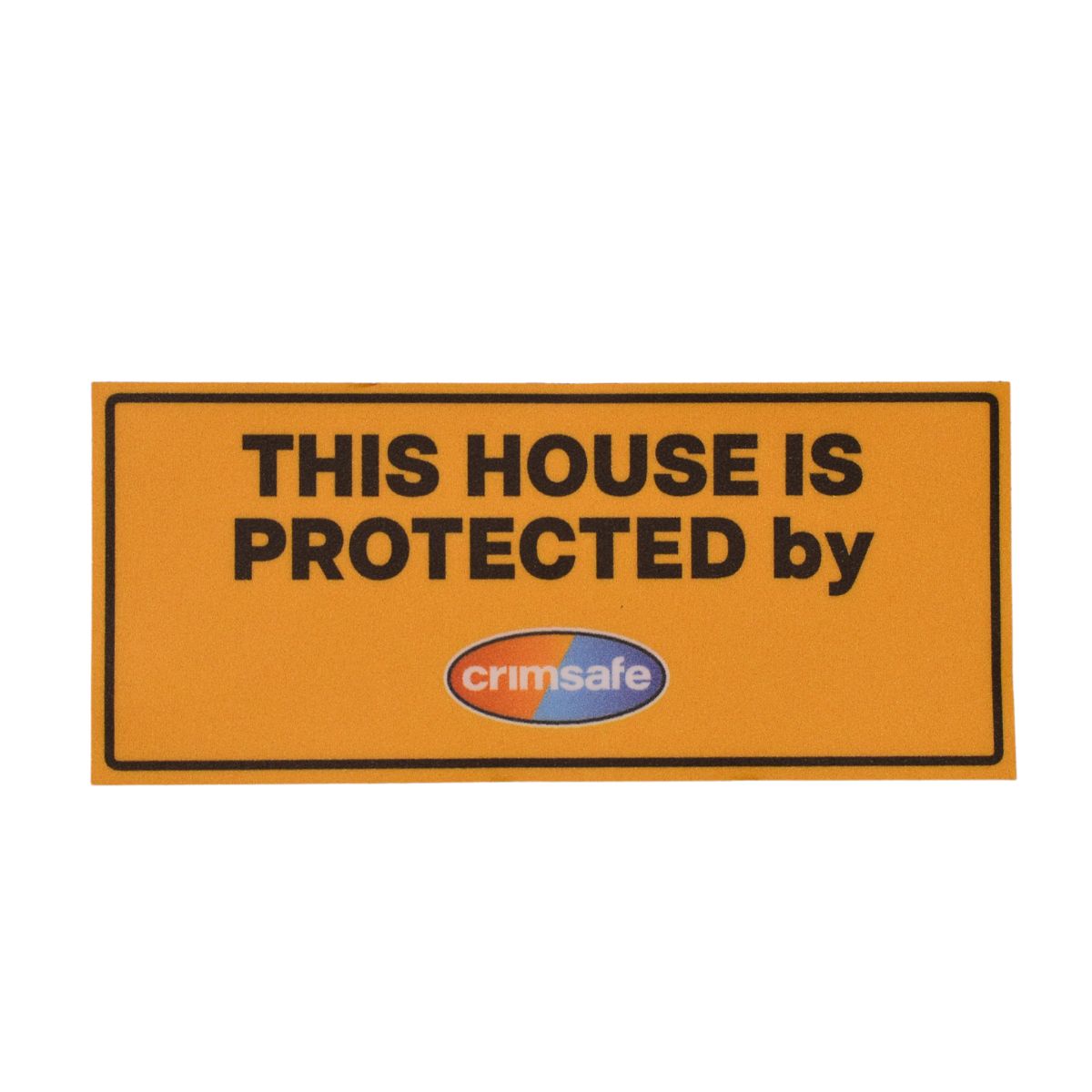 House Protected by Crimsafe - Sign & Sticker Bundle