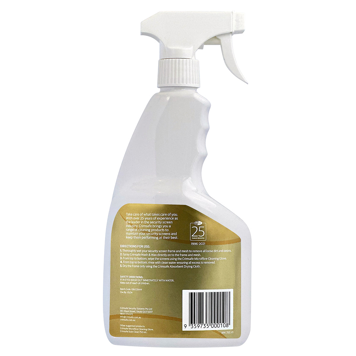 Crimsafe Ready To Use Duo Pack - 750ml