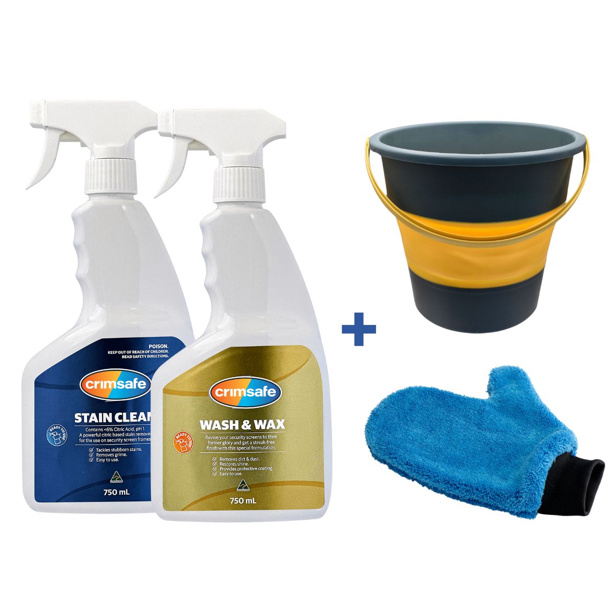 Crimsafe Ultimate Ready-to-use Cleaning Kit - 750ml
