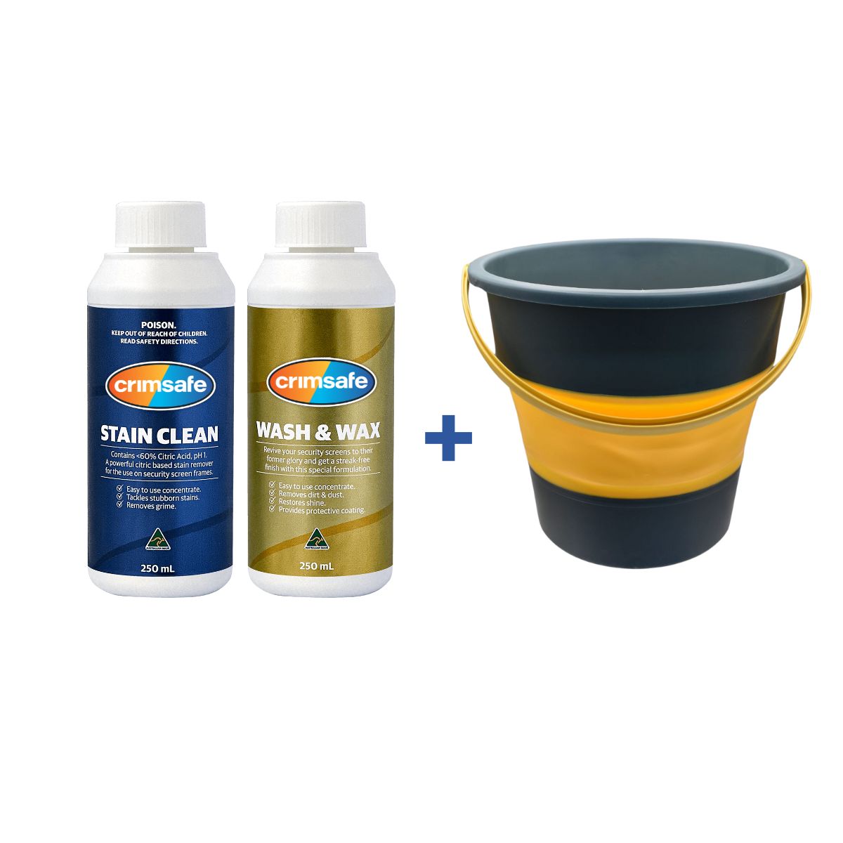 Crimsafe Duo Pack + Super Bucket