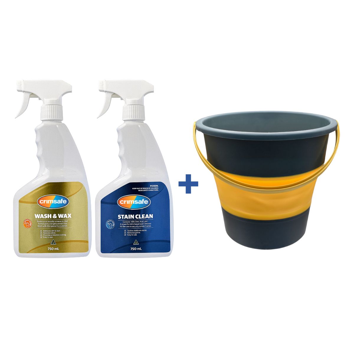 Crimsafe Ready To Use Duo Pack + Super Bucket - 750ml
