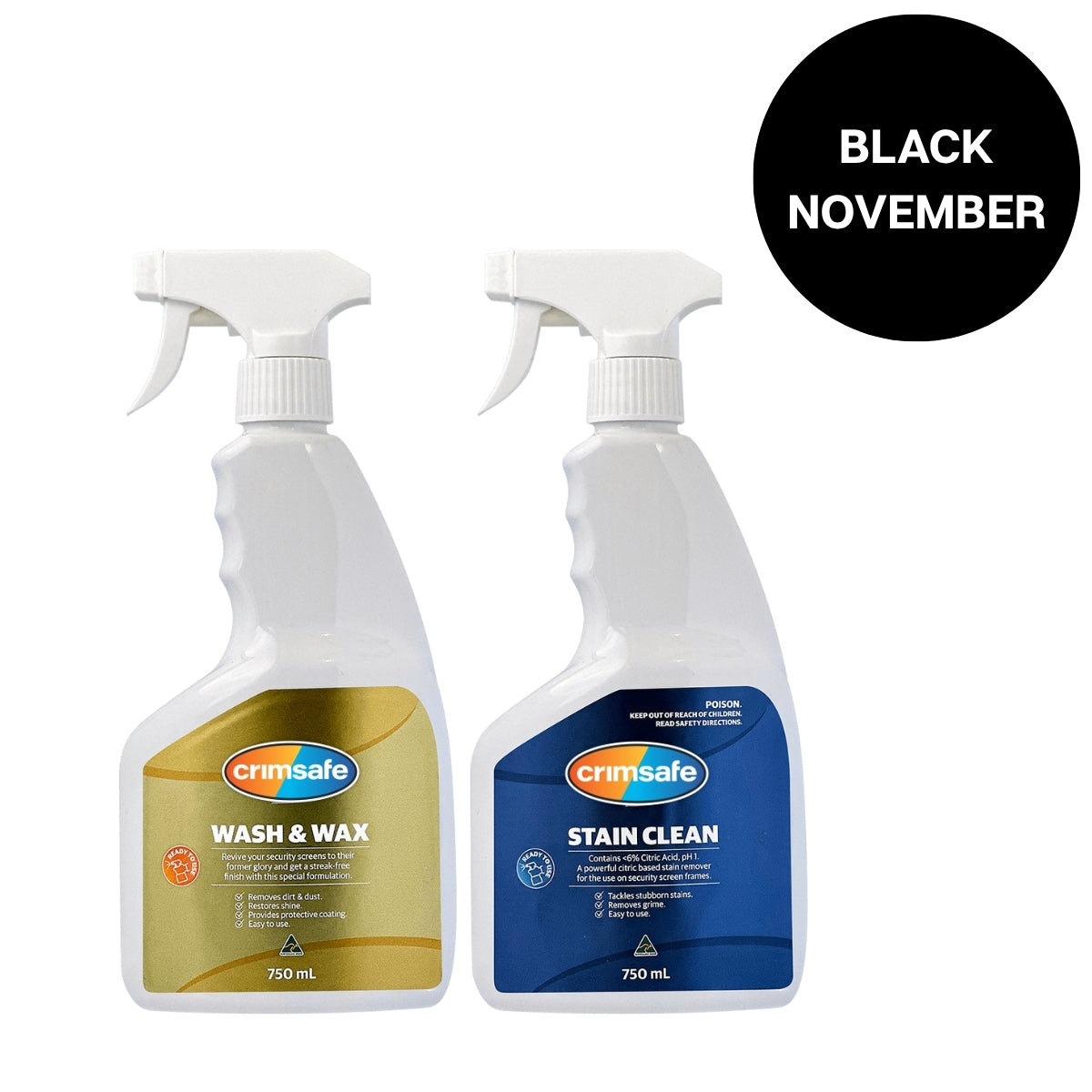 Crimsafe Ready To Use Duo Pack - 750ml