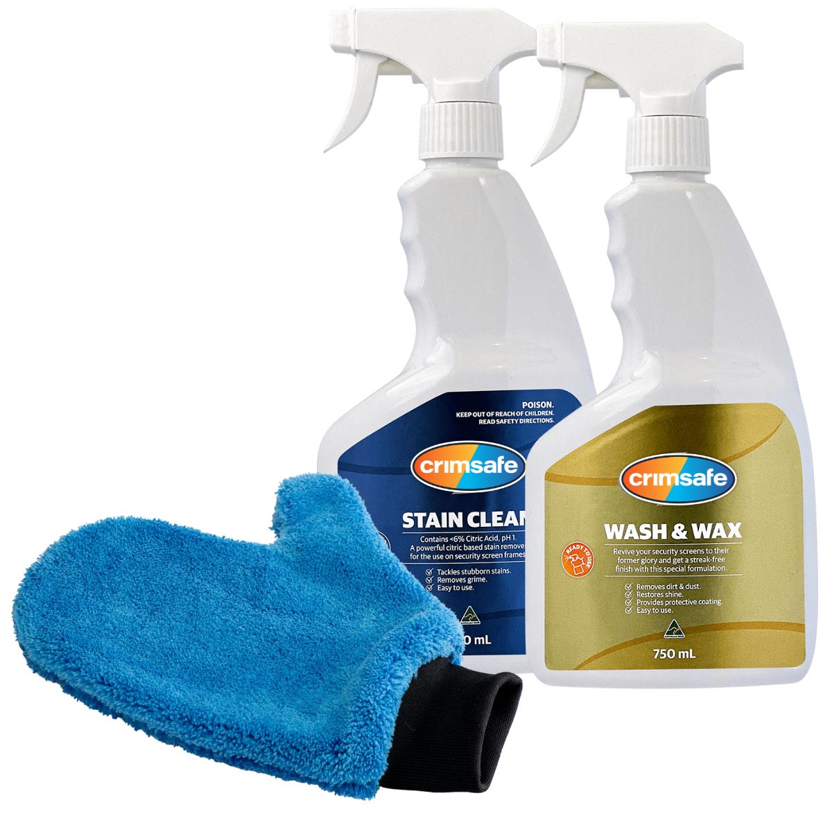Crimsafe Ready-to-use Cleaning Kit - 750ml