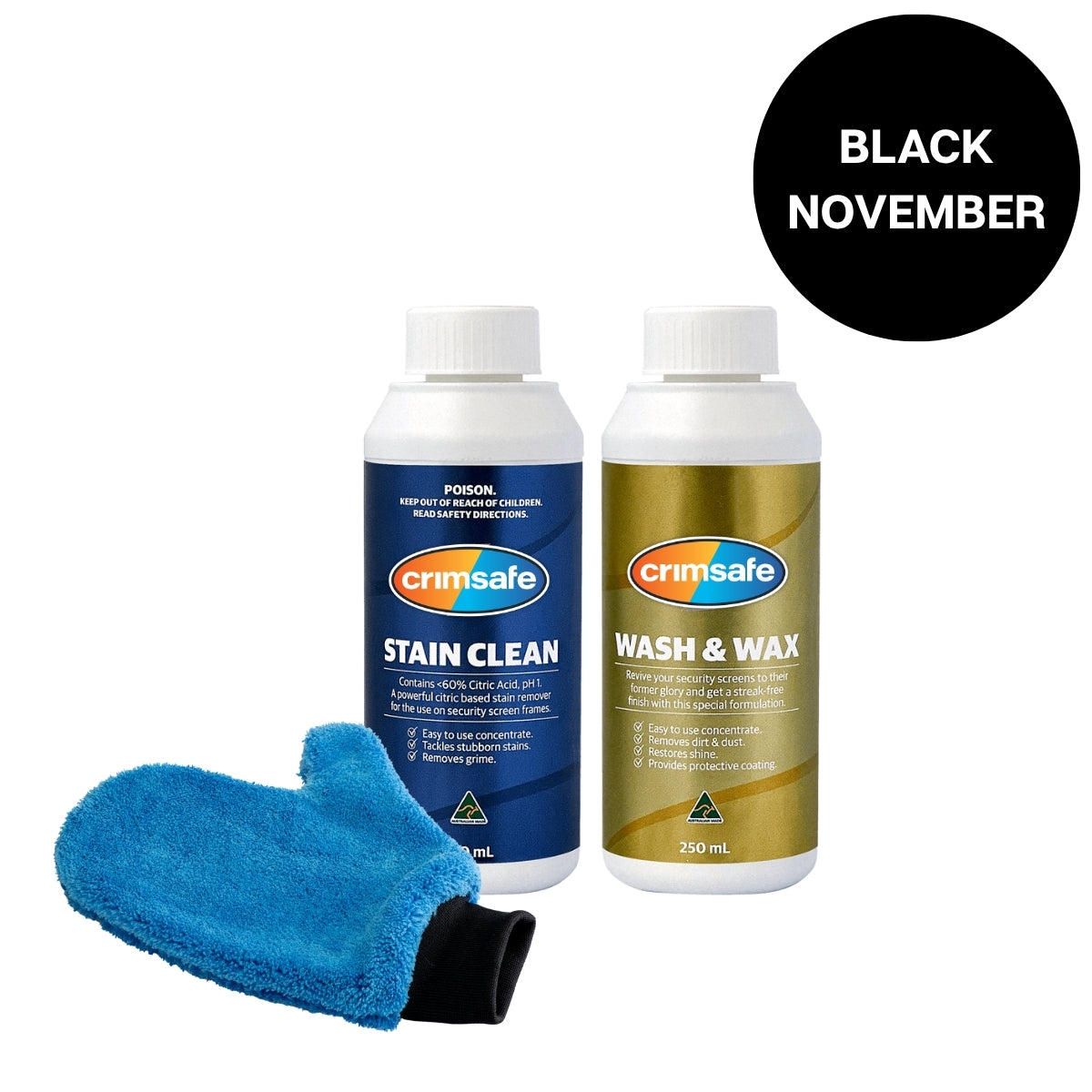 Crimsafe Cleaning Kit - 250ml