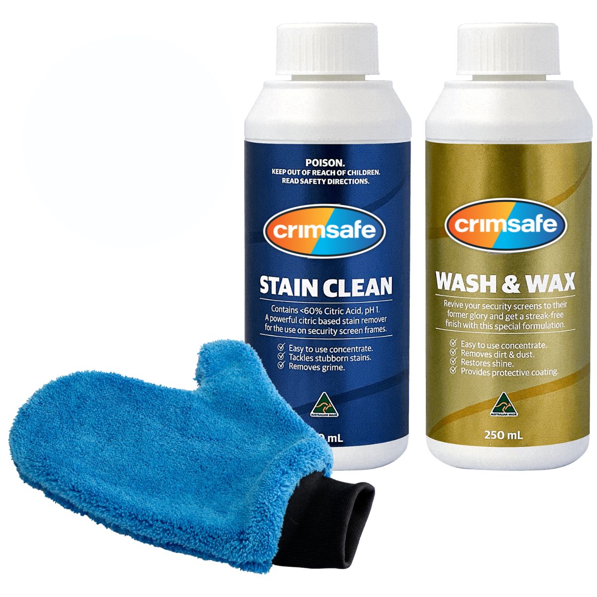 Crimsafe Cleaning Kit - 250ml