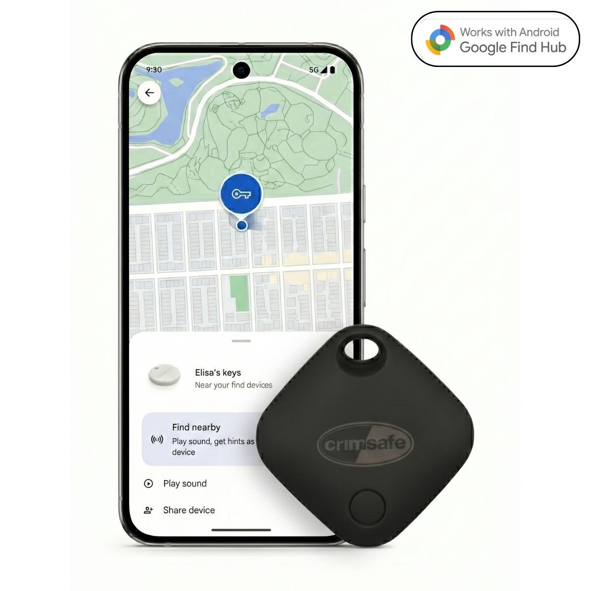 Smart Tag Tracker for Android - Pack of 2