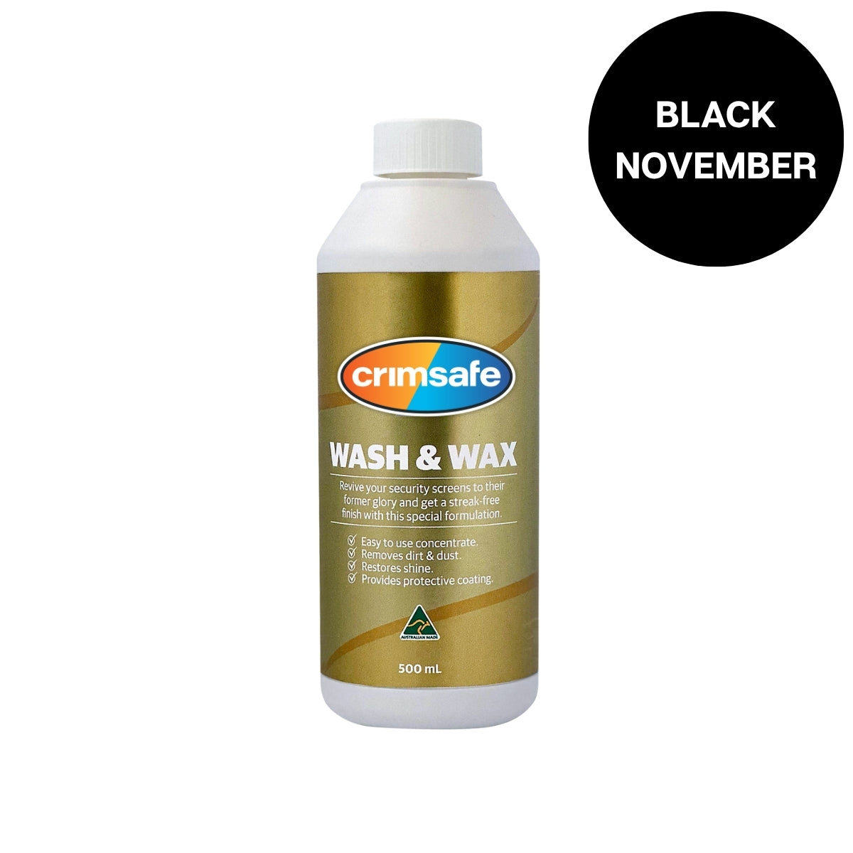 Crimsafe Wash & Wax - 500ml