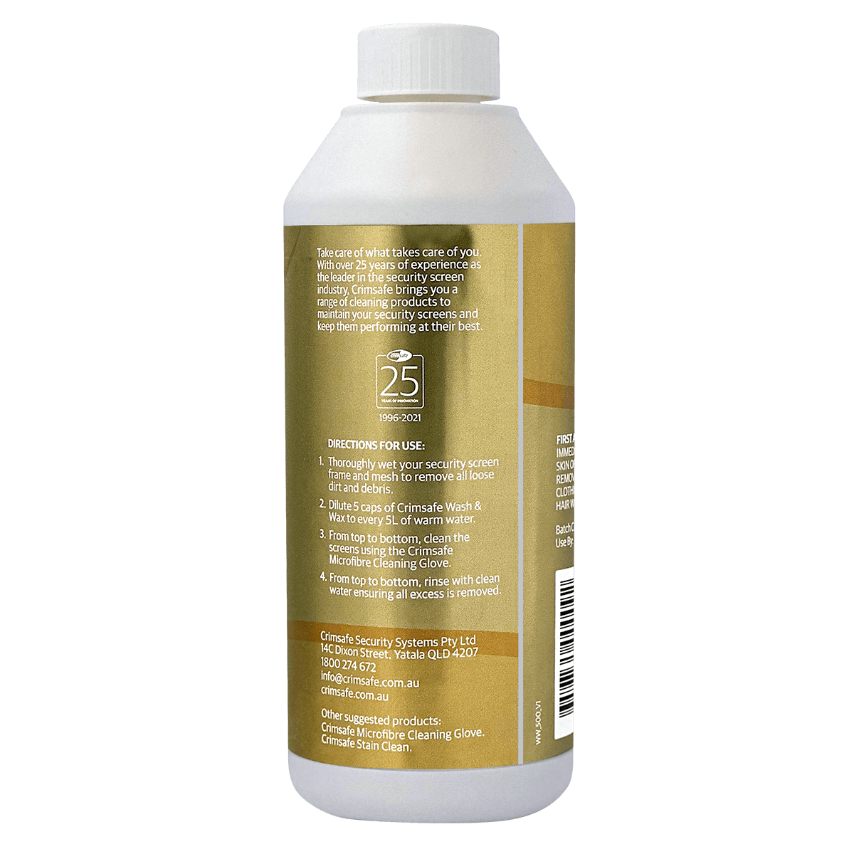 Crimsafe Wash & Wax - 500ml