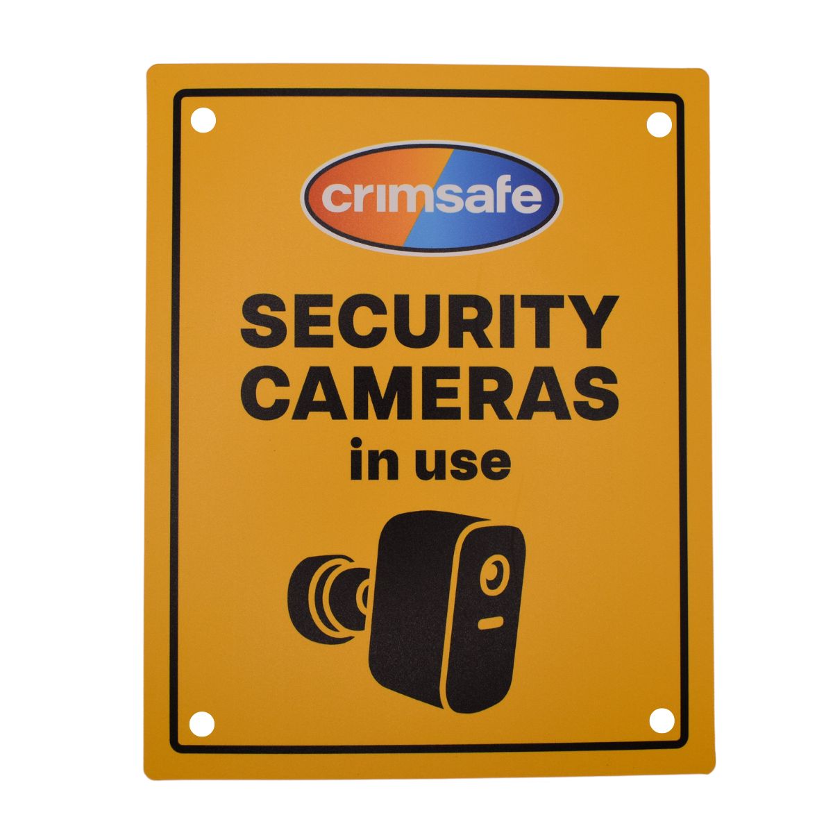 Security Cameras in Use Sign - 200x250