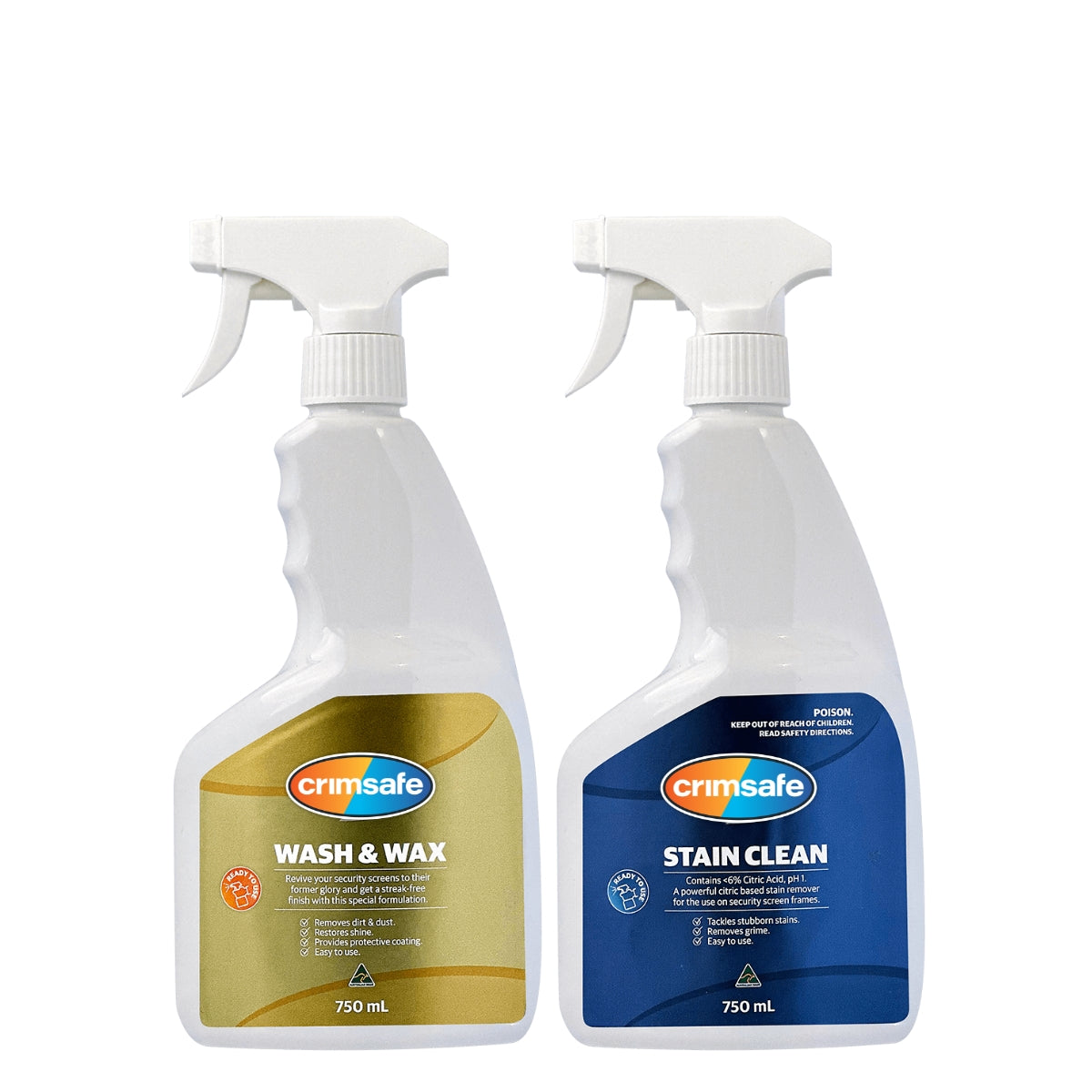 Crimsafe Ready To Use Duo Pack - 750ml