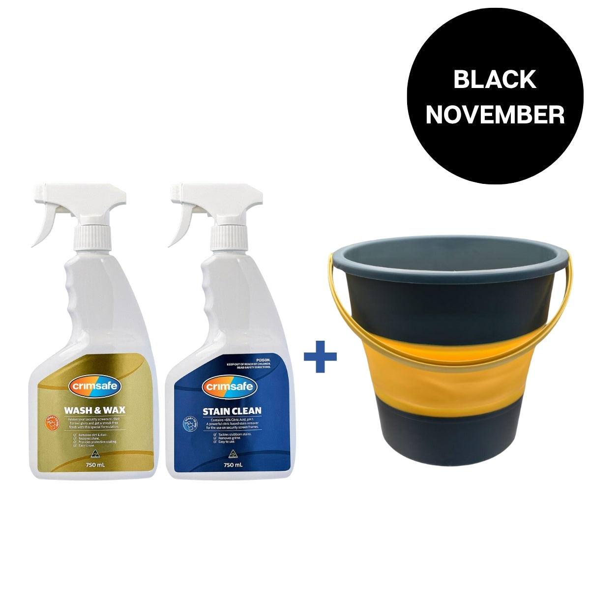Crimsafe Ready To Use Duo Pack + Super Bucket - 750ml