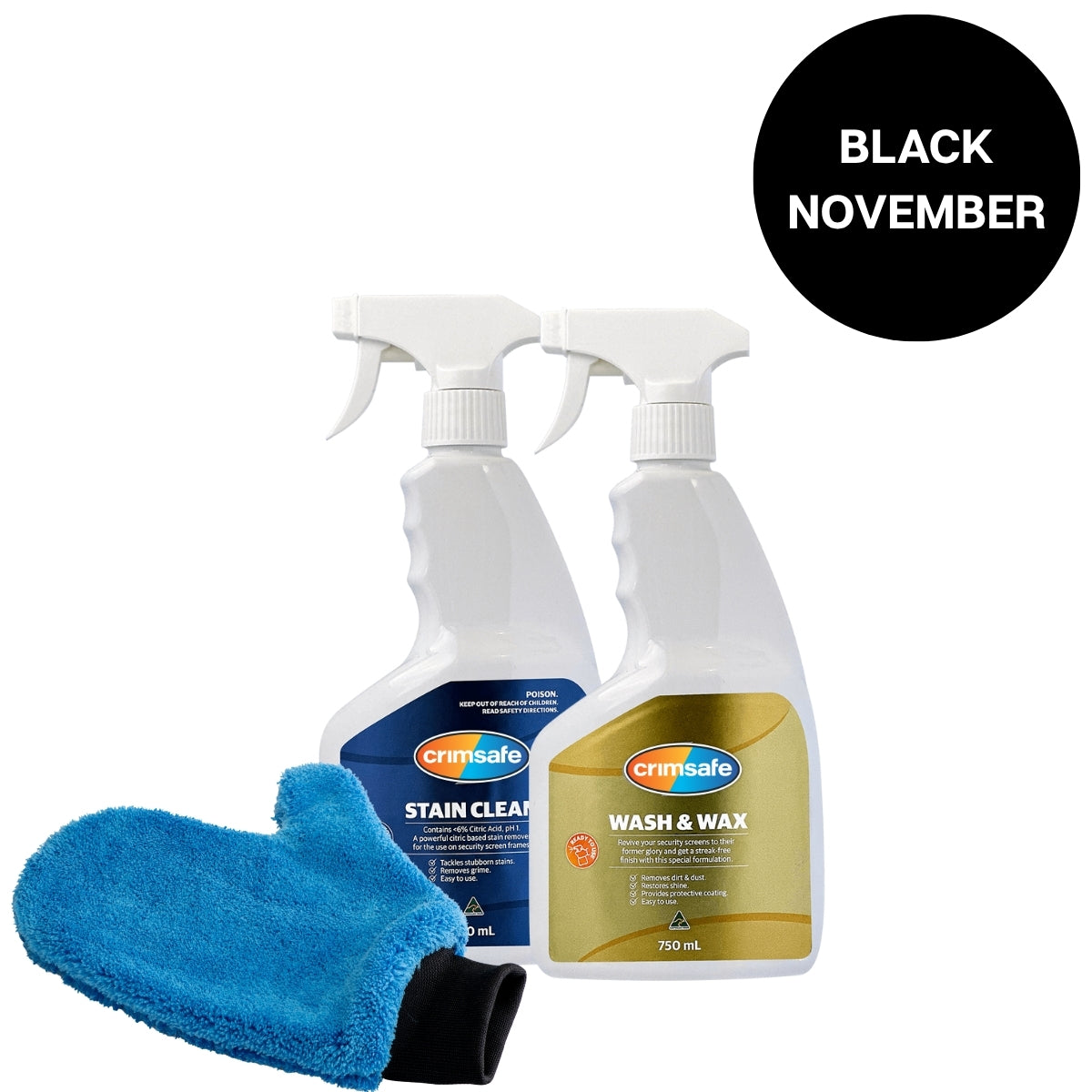 Crimsafe Ready-to-use Cleaning Kit - 750ml