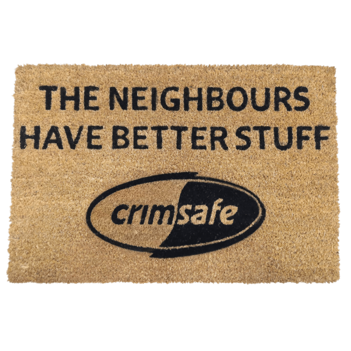Crimsafe doormat - The neighbours have better stuff